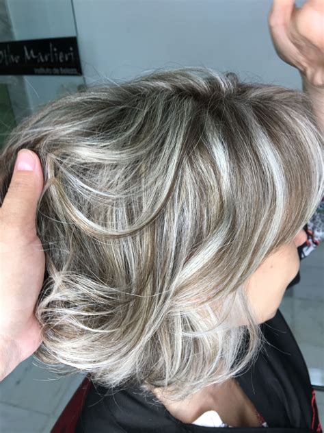 Gray hair highlights short hair - As women age, their hair often undergoes changes in texture and thickness. Many women over 60 find that layered hairstyles are a perfect solution to add volume, movement, and style to their locks.